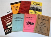 7 Booklets, Westinghouse Co; Steam Engine
