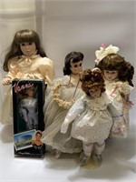 Porcelain Dolls, Madame Alexander & More