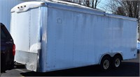 2005 Haulmark 20' enclosed trailer with ramp door,