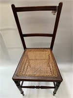 Vintage Chair with Caned Seat