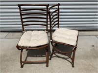 Metal Dining Chairs with Cushions