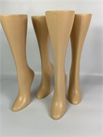 Two Pair of Mannequin Feet Store Displays