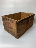 Vintage Cutty Sark Whiskey Crate