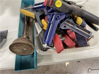 CLAMPS, OIL CAN, ETC.