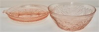 Depression-Era Pink Glass Dishes
