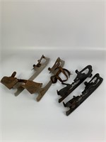 Vintage Ice Skate Attachments