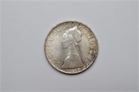 1966 Silver 500 Lire Coin