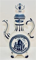 Gzhel Ceramic Teapot