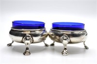 George III Sterling Silver Open Salt Containers