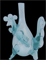 Stunning Aqua Blue Art Glass Figurine