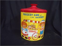 Cheinco Houseware Raggedy Ann & Andy cookie jar