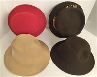 Vintage Wool Felt Hats