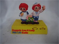 Raggedy Ann & Andy Nite Lite Radio