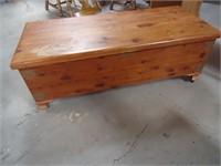 Large Cedar Chest with Wheels