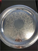 Large Gorham Silver Serving Platter