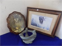 Wolf Picture, Eagle Print & Circle of Friends