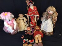 Vintage Doll Collection:Hummel, Porcelain & more.