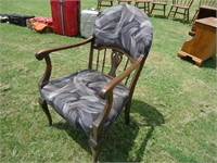 Vintage padded chair