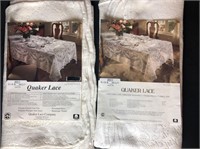 Quaker Lace Tablecloths