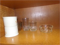coffee cups, glasses