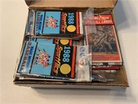 23 Unopened Sportflics 1988 Packs