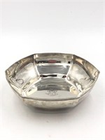 Tiffany & Co. Sterling Silver Hexagonal Lobed Bowl