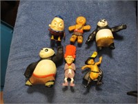 Lot 6 Kung Fu Panda  Happy meal Toys