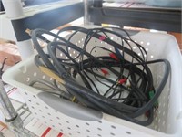 ASSORTED TV CABLES