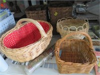 ASSORTED BASKETS, WAX MELTS, AND INCENSE