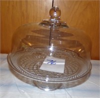 Glass tray serving dish