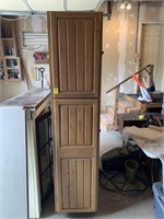 Wooden Cupboard, Approx. 6.5' Tall