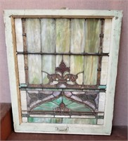 Antique Stained Glass Window