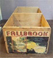 Fallbrook, CA Sunkist Crate