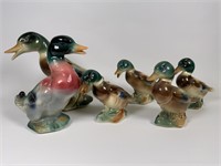 Royal Copley duck planters & duck figurines