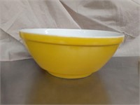 Crate & Barrel yellow bowl