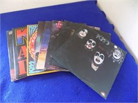 Lot of 8 Kiss Albums
