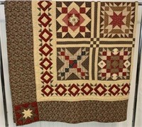 King Size Patterned Quilt