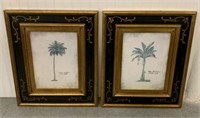 Hewitt "Cocoa Palm" & "Plantain Palm" Prints