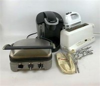 Kitchen Appliances - KitchenAid Hand Mixer, Keurig