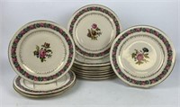 Floral Dinner Plates Made in Germany