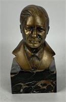 Zachara Bronze Bust with Marble Base