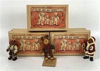 Shoebox Bears "S.C. Kringlebeary", "Rudy