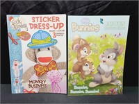 2 Activity Sticker Books