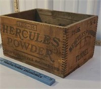 Hercules powder Dynamite crate