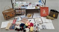 Box needlework and knitting related including 3