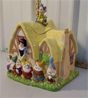 Disney Snow White and the seven dwarfs cookie jar