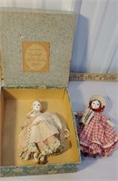 Ruth Gibbs doll an original box and other
