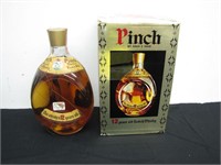 Vintage 1970's Bottle of Pinch Scotch
