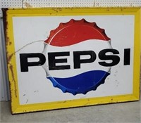 42" x 58" Pepsi sign