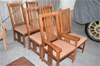 6-VINTAGE CHAIRS ! READ DISCRIPTION